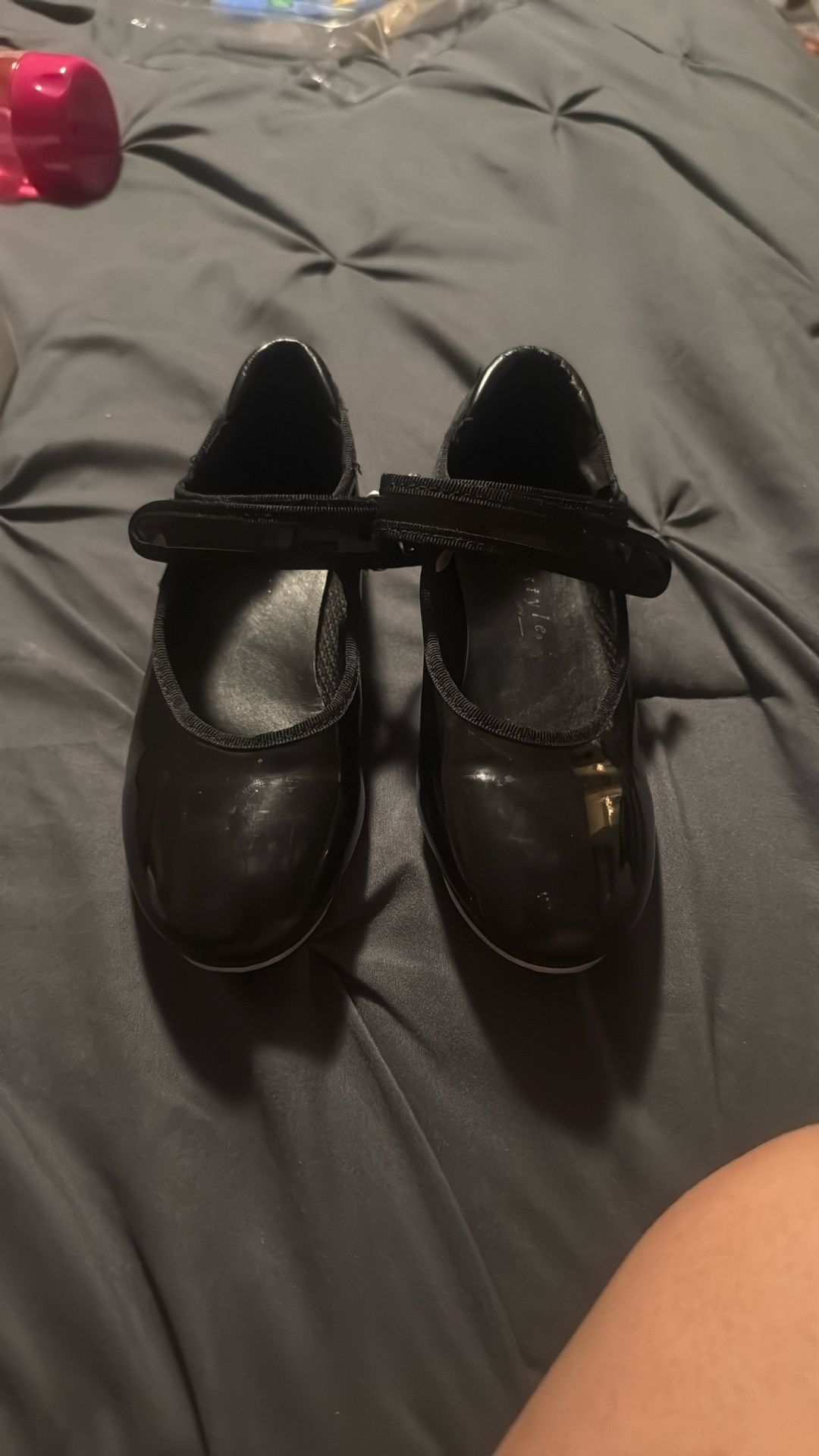 Target Danskin freestyle Tap shoes black Size 12