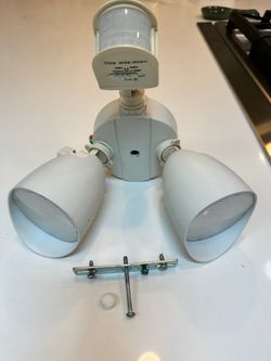 Dual Head Motion Sensor Security Flood Light