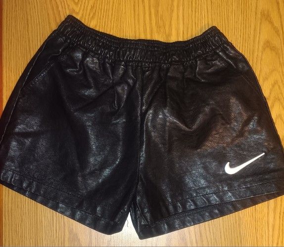 Leather Nike Shorts