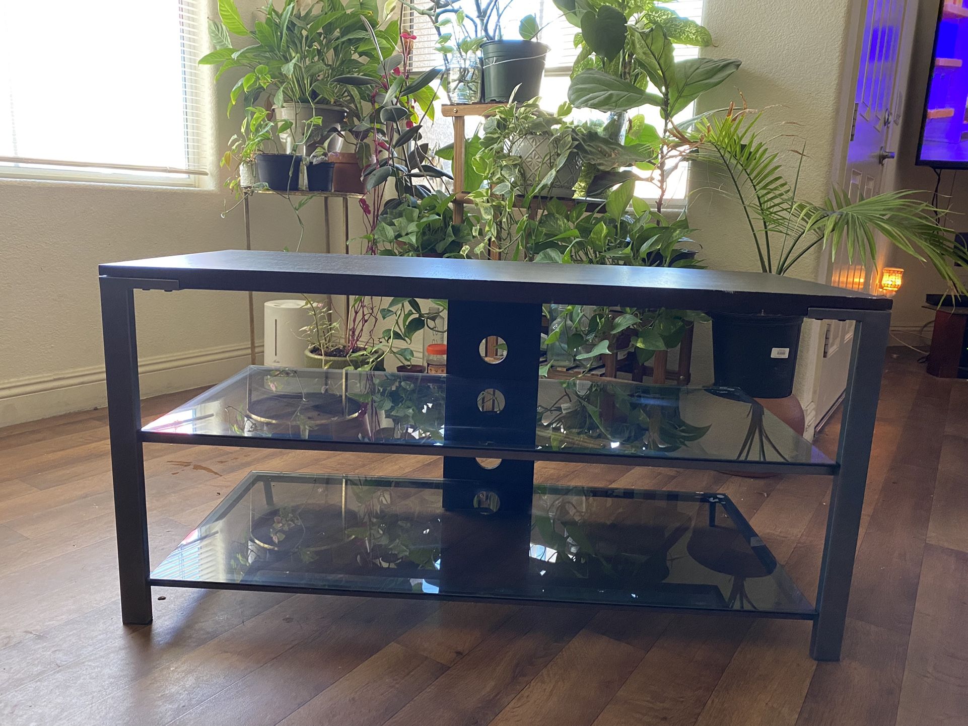 3 Tier Glass TV Stand