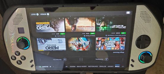 Legion Go S 8" 120Hz Gaming Handheld - AMD Ryzen Z2 Go - SteamOS - 16GB with 512GB SSD