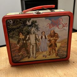 Vintage 1998 Wizard Of Oz Tin Metal Lunchbox 