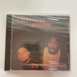 Critical Issue - The Untold Truth CD / Gangsta g-Rap, Hip Hop, Conscious g-funk