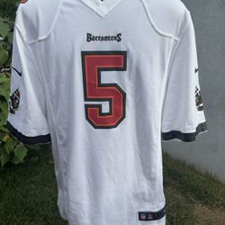 Josh Freeman #5 Tampa Bay Buccaneers Men's XL Nike On Field NFL Jersey
