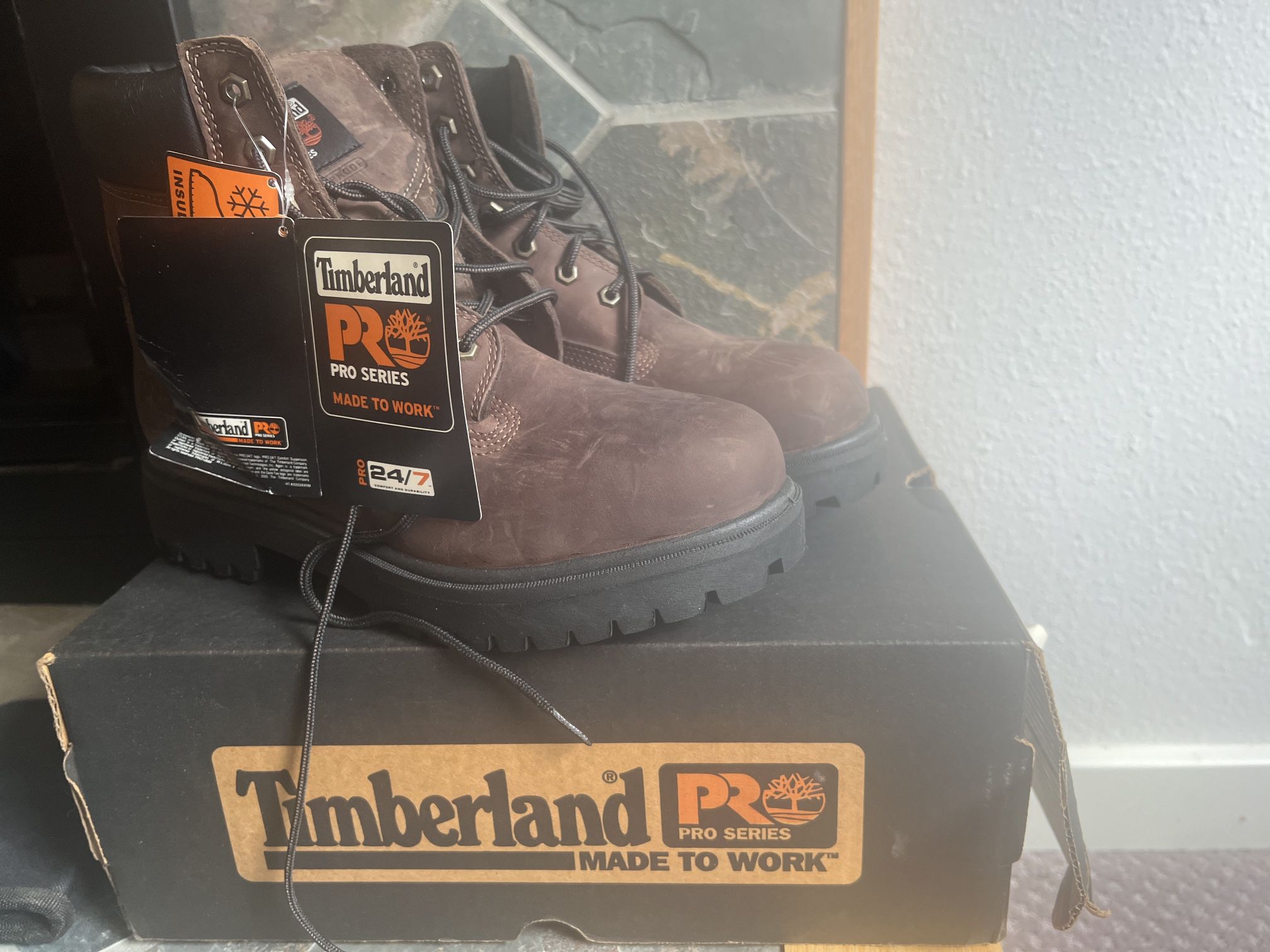 Timberland Pro 6” Steel Toe Size 10