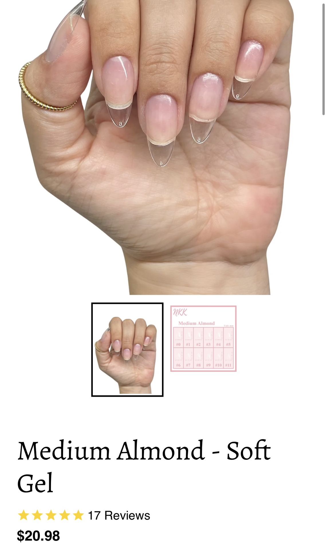 NailzKatKat Full Cover Nails - Soft Gel 