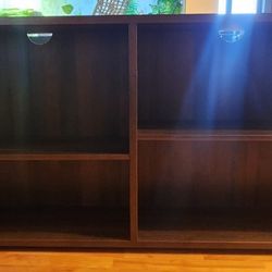 Threshold Horizontal Wooden Bookshelf
