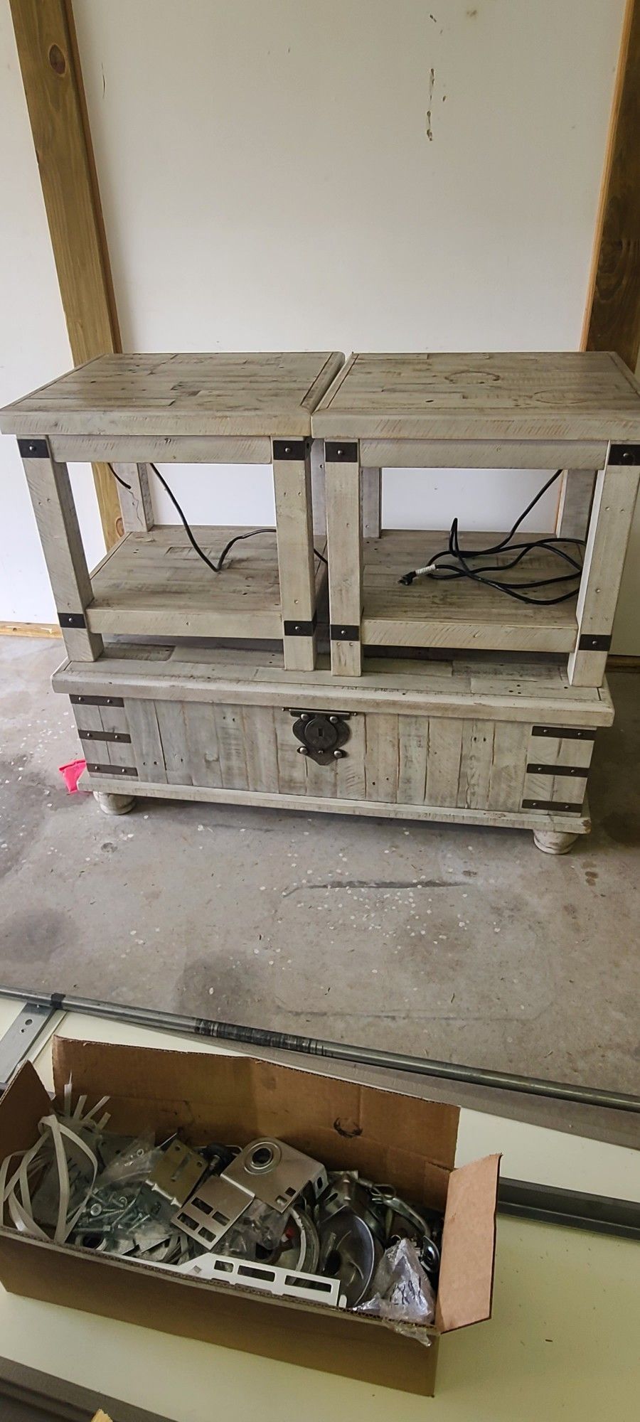 Coffee Table And 2 end Tables