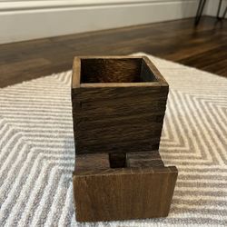 Wooden Desk Organizer