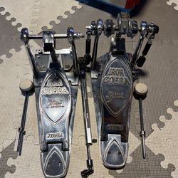 Tama iron cobra Limited Chrome Model w/Hardcase