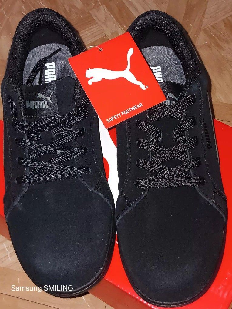 Women's Size 10 Puma Steel Toe Shoes