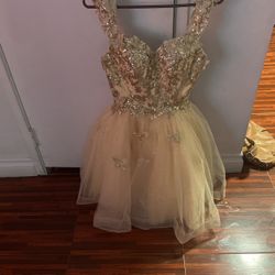 Gold Dama Dress 