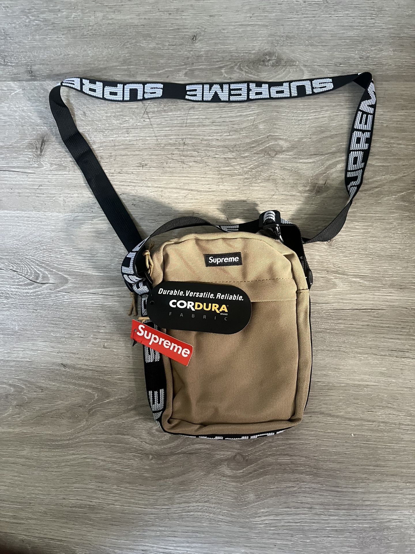 Supreme Shoulder Bag (SS18) Color Tan