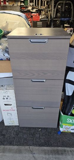 Ikea Locking 3 Drawer Vertical Filing Cabinet Legal SiE