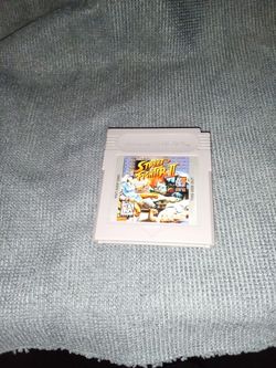NINTENDO STREET FIGHTER 2 GAME BOY