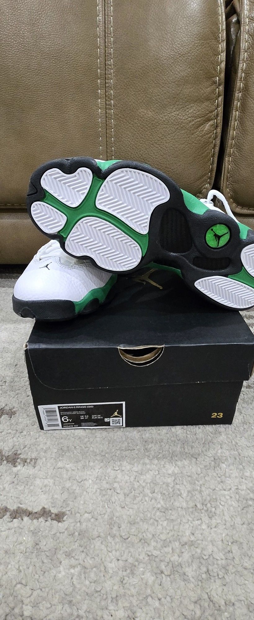 Jordan 6 Rings 6y