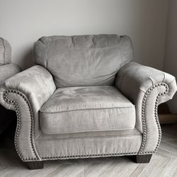 2 Oversized Couch Chairs