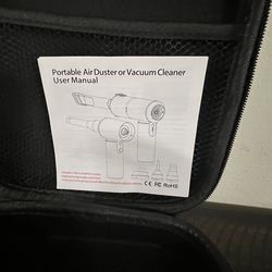 Portable vacuum cleaner