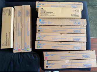 10-Piece Genuine Konica Minolta OEM Toner Lot