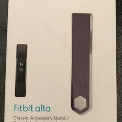 Fitbit Alta Classic Accessory Band, Plum SMALL