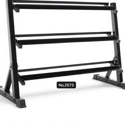 Heavy Duty 3 Tier Dumbbell Rack Stand, 1200LBS Commercial Weight Storage Organizer ,Rack Only