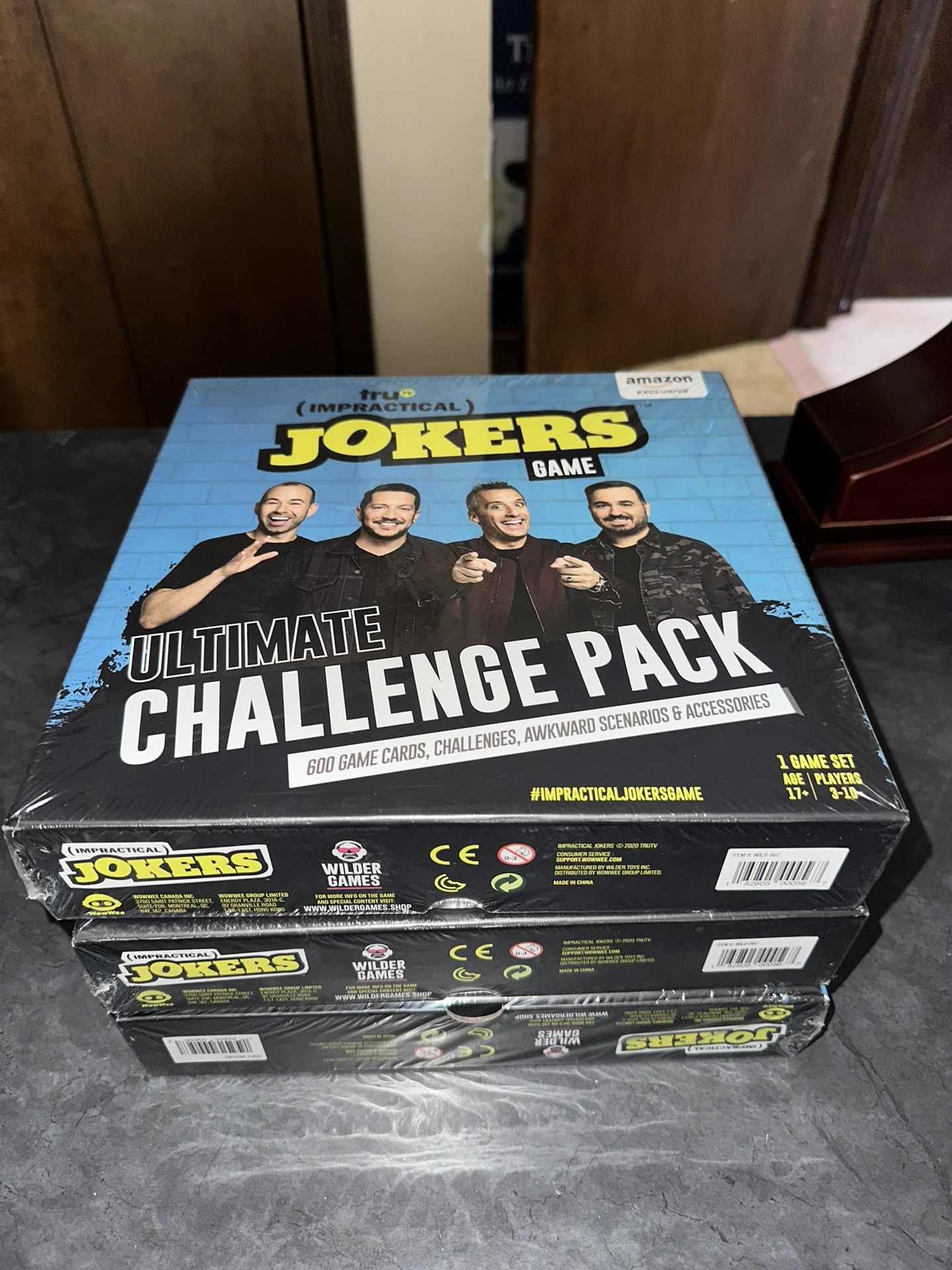 Impractical Jokers “Ultimate Challenge Pack” Card game