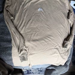 Nike ACG Long Sleeve Shirt Tan Size Large