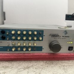 Jarguar Suhyoung PA-203XG Karaoke Stereo Mixing Amplifier. MADE IN KOREA