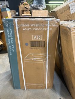 Compact Top Load Portable Washing Machine Gray/Black 1.5 Cu Ft.