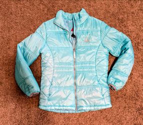 Girls Blue Gerry Puffy Jacket Size Large 14/16- Everett, WA