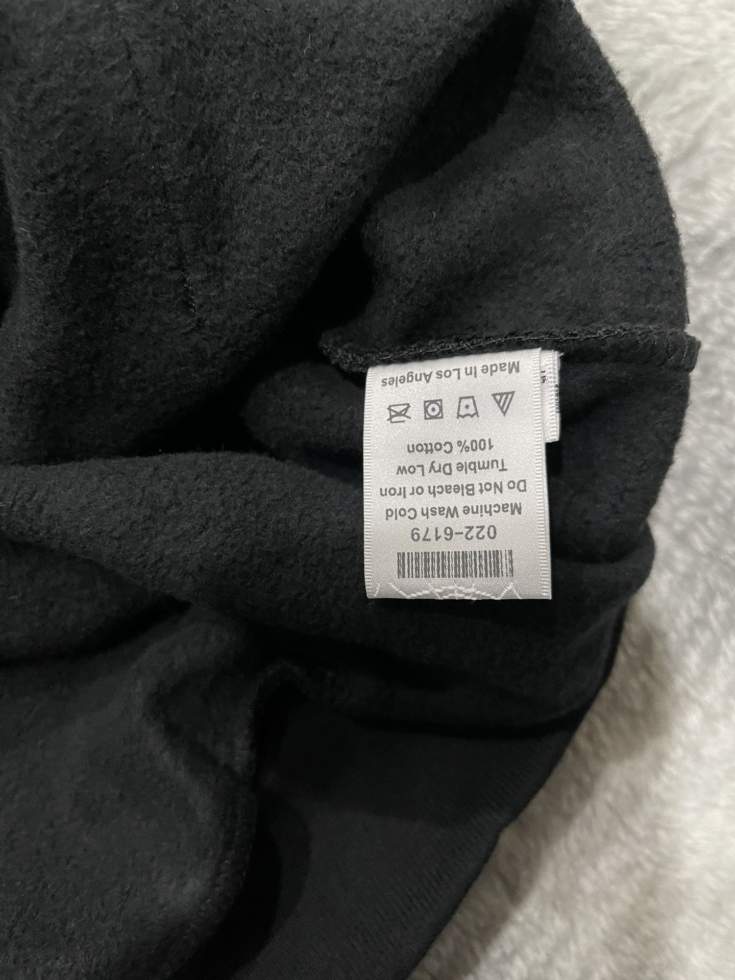 Size XL Sp5der Black I Heart SP5 Souvenir Hoodie SS24