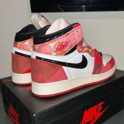 Jordan 1 high spider man