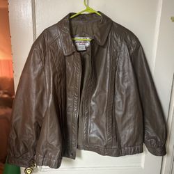 vintage womens Classic Directions genuine leather jacket