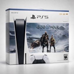 PS5 BOX ONLY – $10 – DAMAGED – God of War Ragnarok Edition