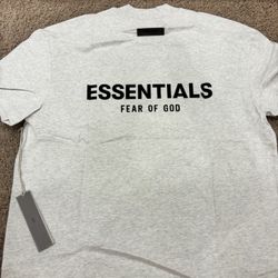 Fear Of God Essentials T-shirt Light Oatmeal
