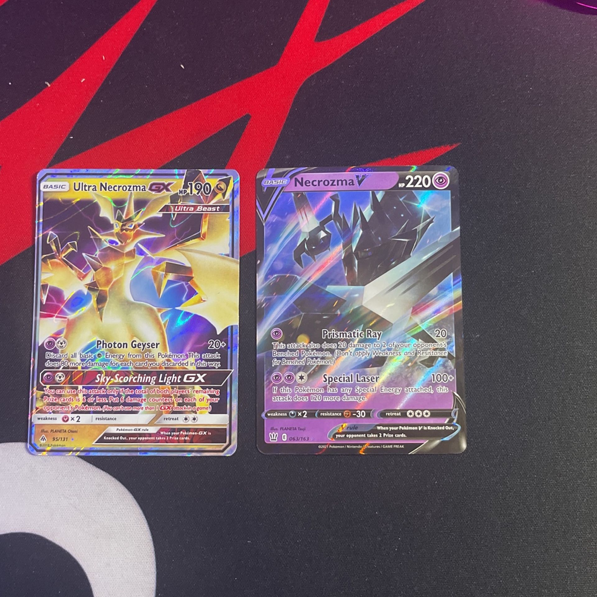 Ultra Necrozma GX And V
