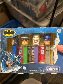 Sealed pez batman box