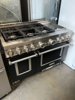 Kitchenaid 48” gas range 2026 2yr warranty