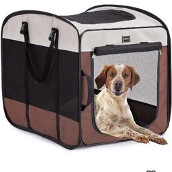 NIB Medium Soft Sided Dog Kennel Crate  32x21x26 