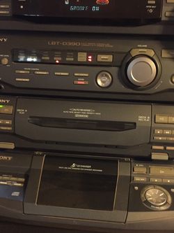 Sony Stereo System