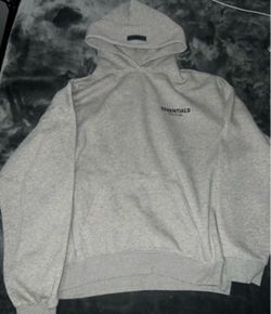REAL Essentials hoodie dark grey