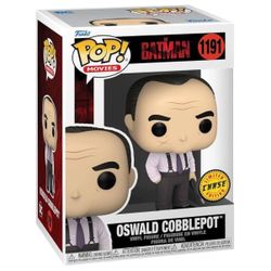 Funko Pop! Movies: The Batman Collectible Vinyl Figures - Oswald Cobblepot Chase & Common Variants (Gray)