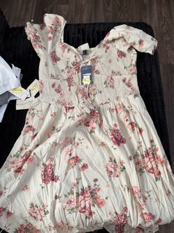 Universal Thread Floral Smocked Dress XL
