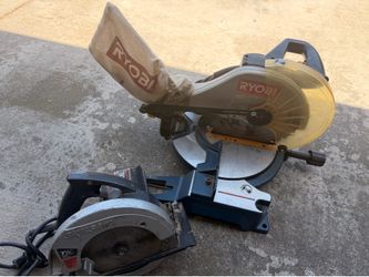 RYOBI Miter Saw & Skill Saw