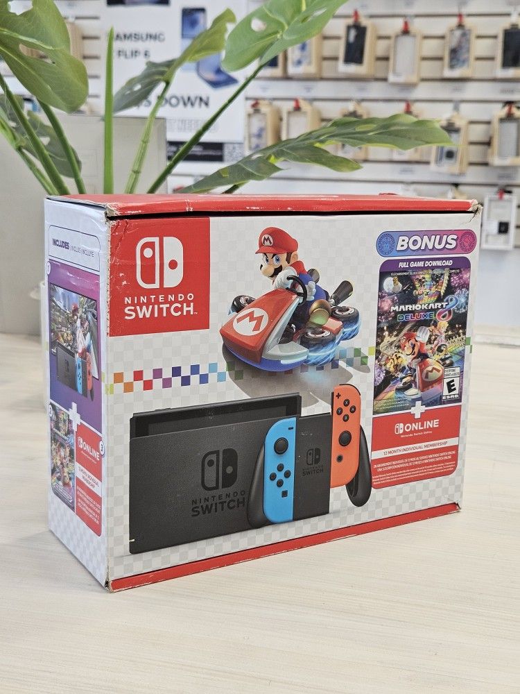 Nintendo Switch Oled Mario Kart Edition Brand New