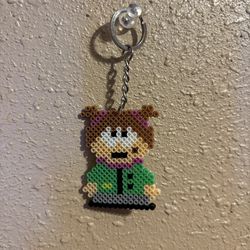 Perler Bead Keychain