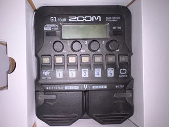 Zoom G1 Four Guitar Multi-Effects Processor