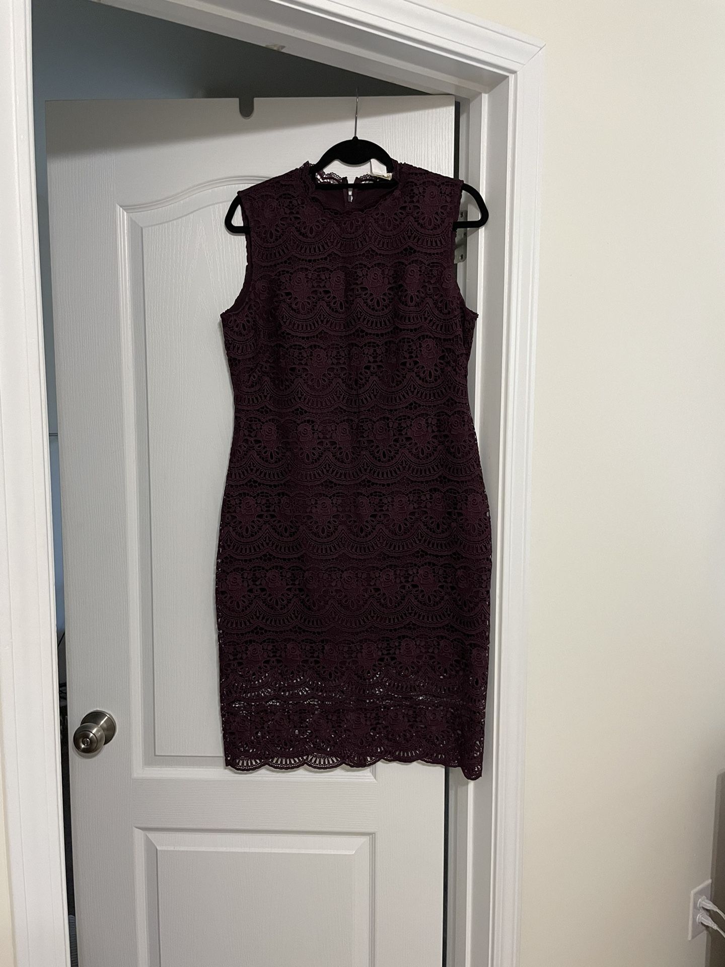 Anthropologie Shoshanna Purple Lace Dress- Brand New With Tags !!! 