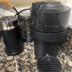 Nespresso Coffee Machine and Frother