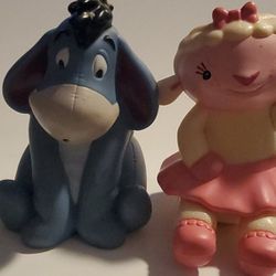Eeyore And Lambie Cute Figurine Toys